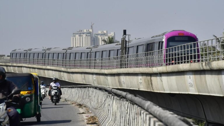Bengaluru Metro services have been suspended on the Purple Line for maintenance