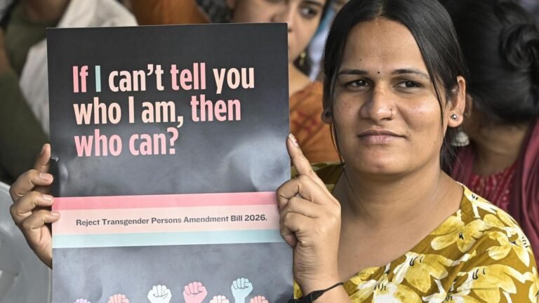 ‘Trans rights are human rights’ reverberates in Hyderabad as LGBTQIA+ community protests transgender law amendment