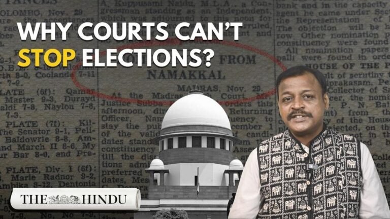 Watch: The Namakkal case that changed Indian elections forever
