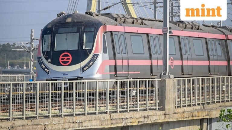 Prime Minister Narendra Modi launches 2 new metro corridors in Delhi Pink Line and Magenta Line | Today’s news