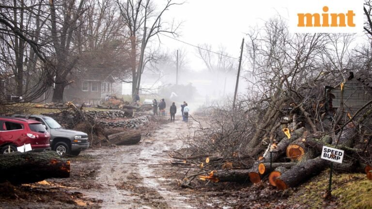Caught on camera: Terrifying moment tornado hits Michigan – video captures devastating visuals | Today’s news