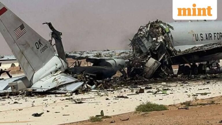 New images show destruction of $300 million USAF E-3 Sentry hit by Iranian missile at Saudi Arabia’s Prince Sultan Air Base | Today’s news