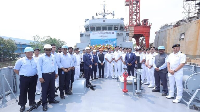GRSE supplies the Navy with three front-line warships