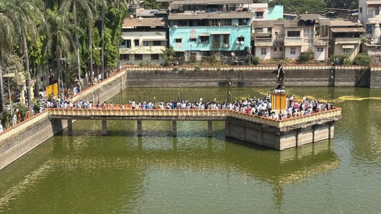 Chavdar story centenary year: Thousands throng Mahad, pay homage to Ambedkar