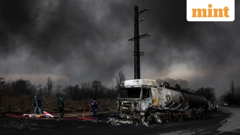 Explosions, fire, smoke – Tehran wakes to black skies as oil depots burn amid conflict with US, Israel – Watch | Today’s news