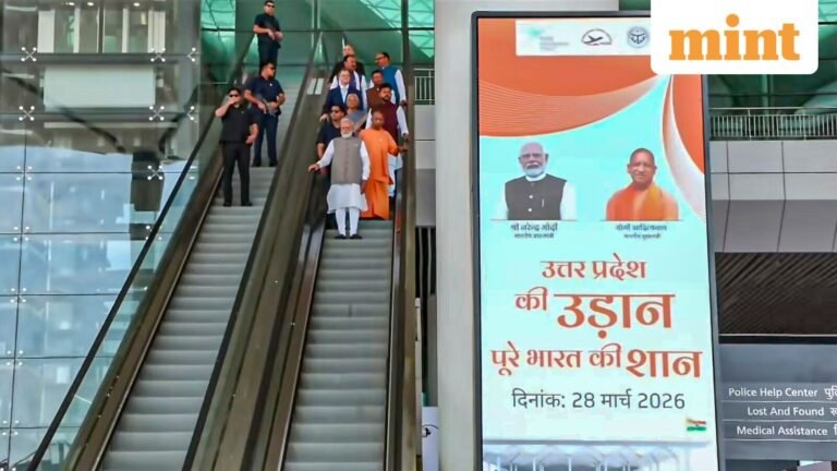 Inauguration of Noida Jewar International Airport LIVE Updates: PM Modi Inaugurates Phase I | Follow | Today’s news