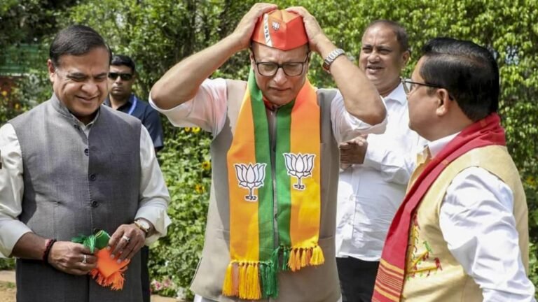 Congress defectors in BJP’s first list of 88 candidates for Assam elections