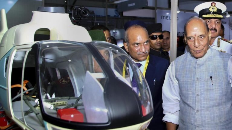Rajnath Singh calls for mission mode to make India a global hub for drone manufacturing by 2030