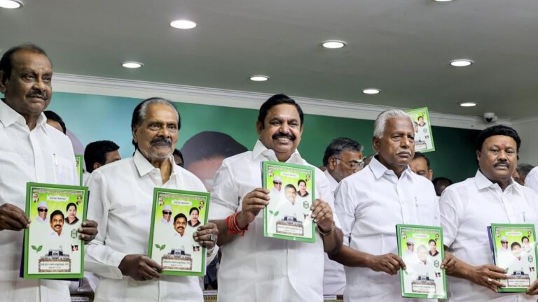 AIADMK assures ration card holders of free dal and cooking oil in its manifesto for 2026 assembly elections