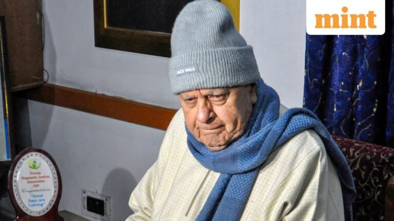 Farooq Abdullah escapes gun attack at wedding in Jammu; the police overpowered the attacker | Today’s news