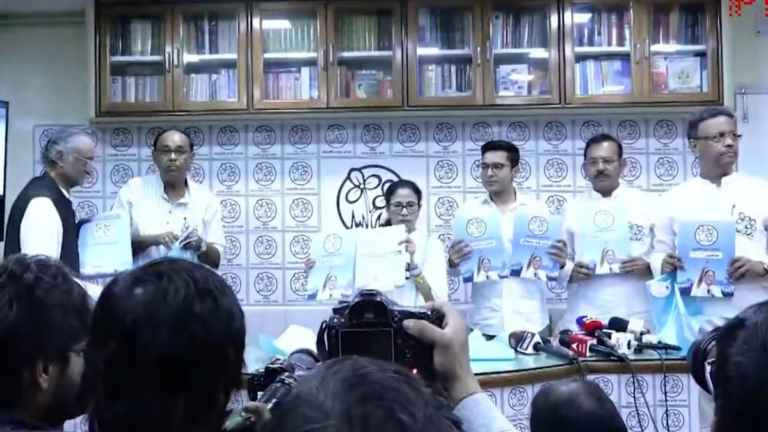 Assembly Elections 2026 Update: Mamata releases TMC manifesto, claims ‘unofficial President’s Rule’ imposed in poll-bound Bengal