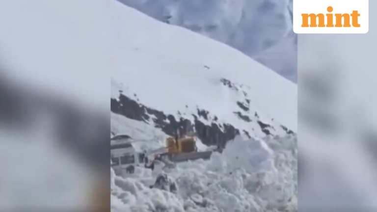 Seven dead in massive avalanche in Ladakh; Srinagar-Leh highway blocked; rescue operations are underway | Today’s news