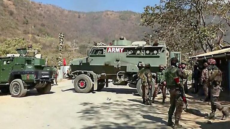 Manipur village attacked a second time, students also fired