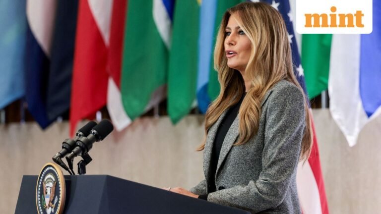 Melania Trump Attends Her Own Global Summit for Just 7 Minutes on Day 1; The wife of the Israeli prime minister among the participants | Today’s news