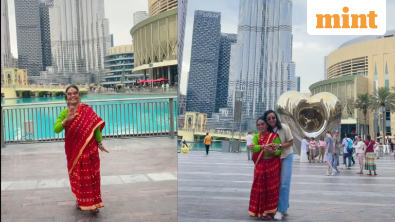 Woman takes mum to Dubai’s iconic Burj Khalifa, emotional video goes viral. Follow | Today’s news