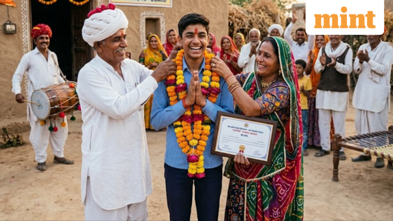 The son of a Rajasthani painter tops Class 12 with 99.80%; now he wants to become an IAS officer | Today’s news
