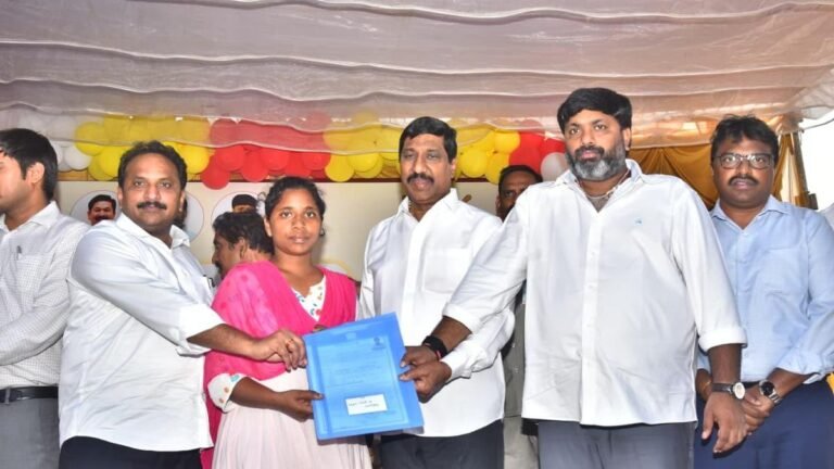 Minister inaugurates rehabilitation colony for families displaced from Ramayapatnam port