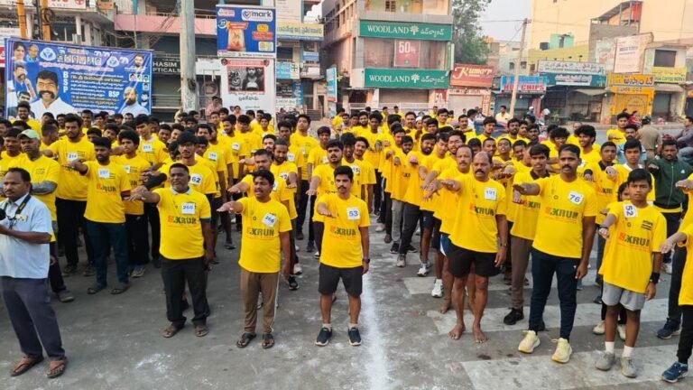 Youth Rally for Drug Free India in Anantapur