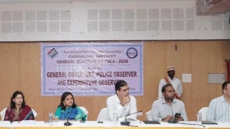 TN Assembly Elections: Cuddalore Collector chairs meeting with election observers