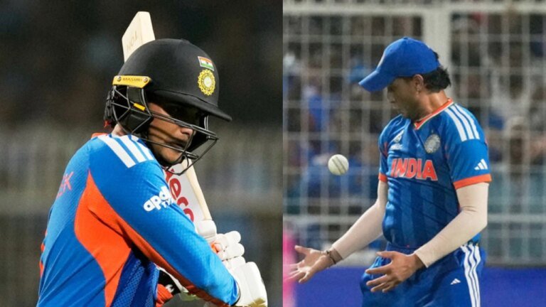 Drop catches cheaply: Abhishek Sharma endures horror night at Eden Gardens