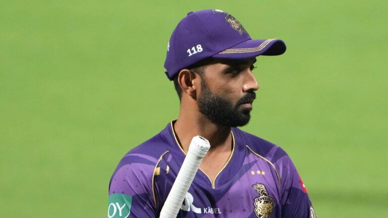 IPL 2026: KKR skipper Ajinkya Rahane warns critics with quick 58 in intra-squad clash