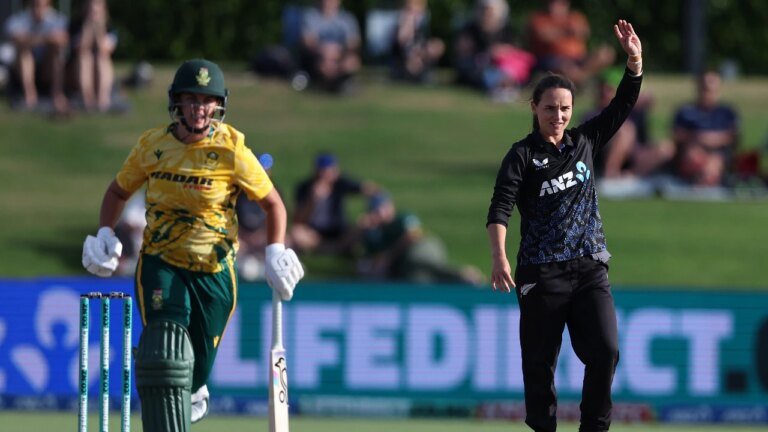 Sensational Amelia Kerr makes history with 100 women’s T20I wickets