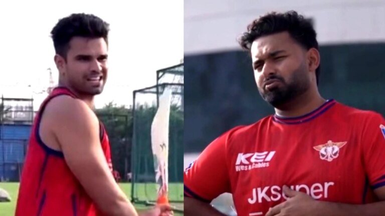 Arjun Tendulkar leaves Rishabh Pant stunned with Sachin-style technique at LSG camp