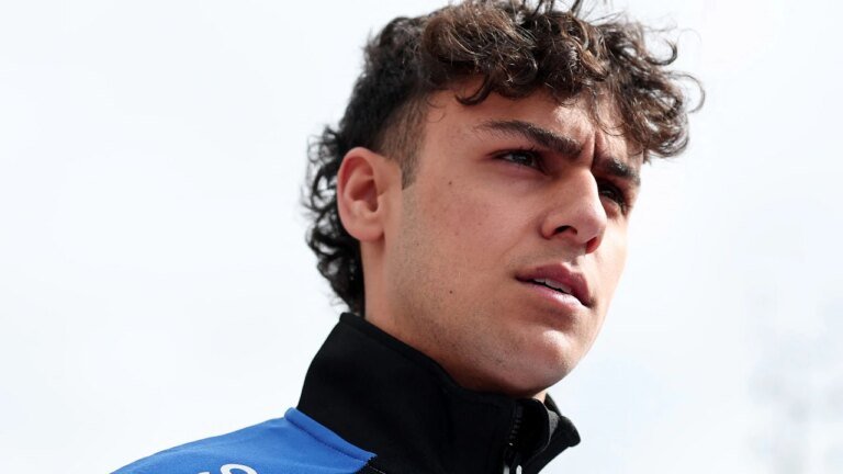 Here to fight: Lindblad made a bold statement after an impressive debut at the Australian GP