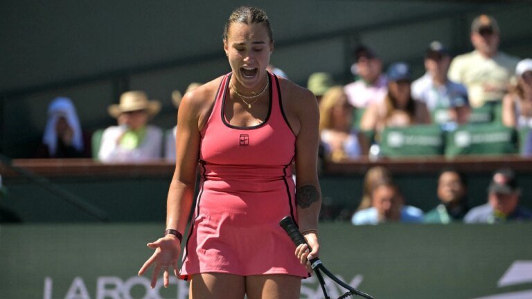 Sabalenka was shocked when the Miami Open considered canceling her match against Alcaraz