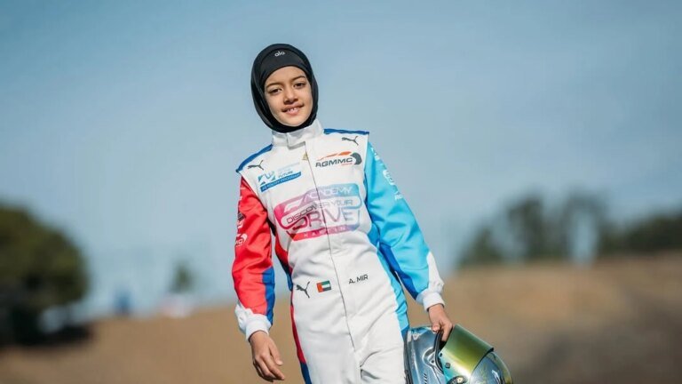 Indian racing prodigy Atiqa Mir shines in WSK Super Masters with P8 finish
