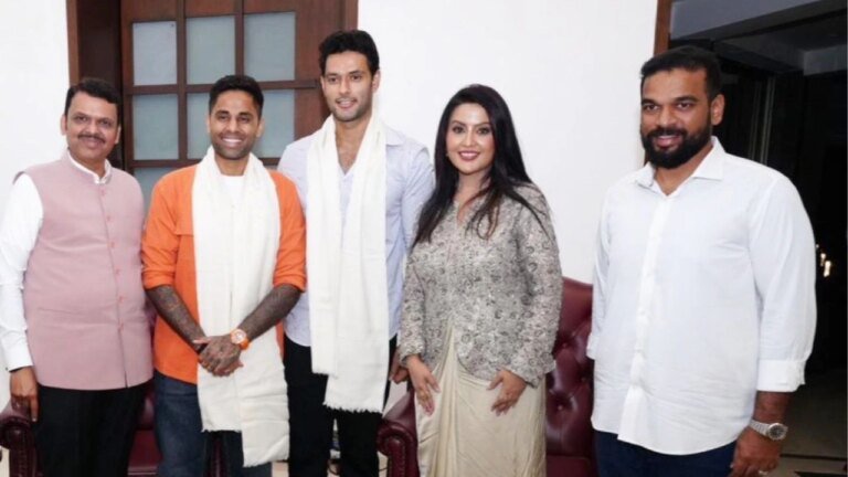 Suryakumar, Shivam Dube thanked Maharashtra CM Fadnavis for winning T20 World Cup