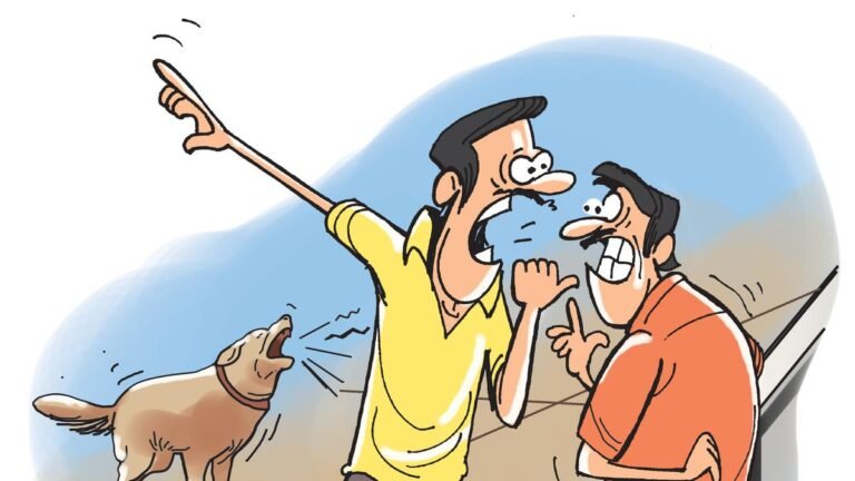 A row over a pet dog sparked a brawl in a Bengaluru apartment complex