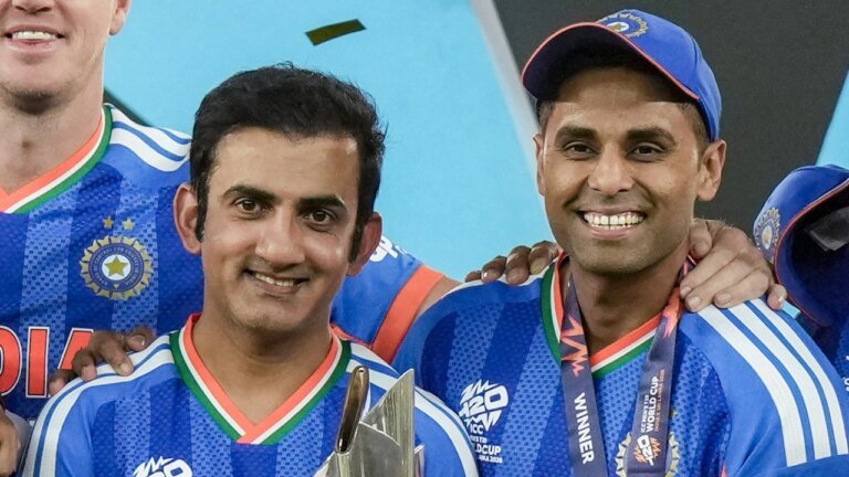 Despite opposition, Jay Shah, SKY, Gambhir carry T20 WC trophy to Siddhivinayak Temple