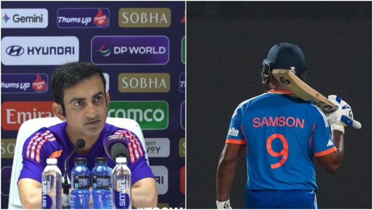 Worth the wait: Gambhir’s mic and Samson’s bat talking in Kolkata