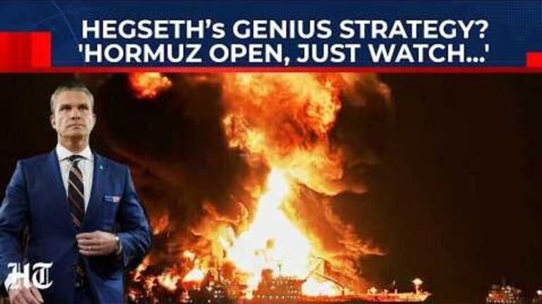 ‘You don’t have to worry about it’: Pete Hegseth on Iran’s Hormuz ship threat | Today’s news