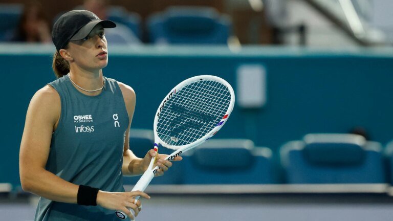 Iga Swiatek in disbelief after a shock defeat at the Miami Open: Tennis is complicated