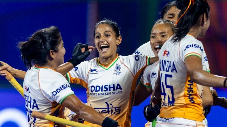 The Indian women’s team secured a place in the Hockey World Cup after defeating Italy in the qualifiers