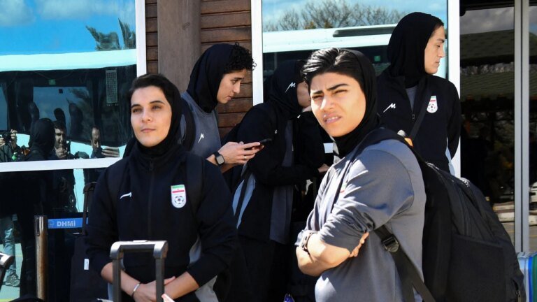 Iran’s women’s soccer team has returned home after seeking asylum in Australia