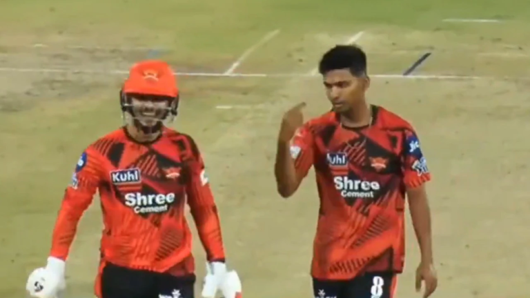 Ishan Kishan gets a fiery send-off from his own teammate during SRH’s intra-team game