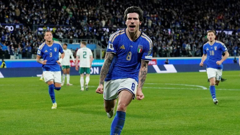 Italy stay alive in 2026 World Cup race, Gyokeres hat-trick boosts Sweden