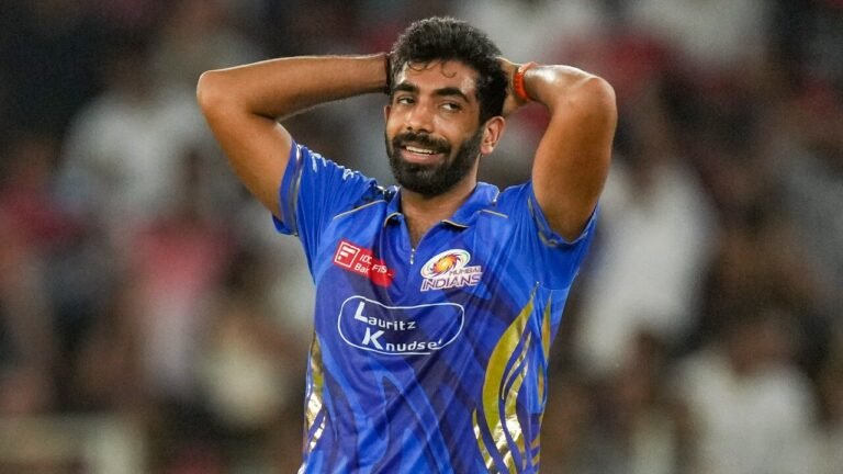 Is he a replacement for Jasprit Bumrah? MI fans are buzzing after the former bowler was spotted with the team
