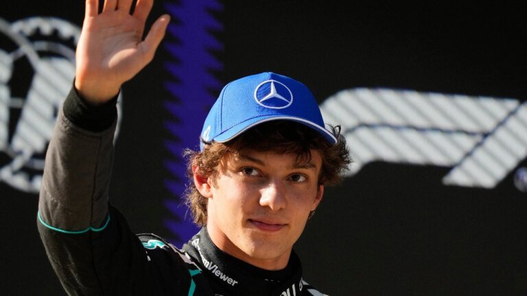 Chinese GP: Kimi Antonelli makes history, becomes the youngest pole position in history