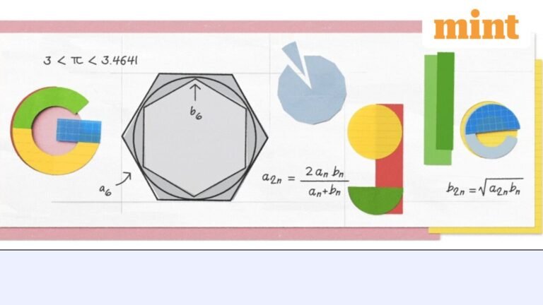 Google celebrates the invention of “π” with an innovative holiday logo Pi Day 2026 | Today’s news