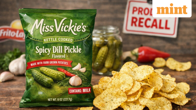 Lay’s recalls Miss Vickie’s Cucumber Crisps in six US states after undeclared milk allergen found in some bags | Today’s news