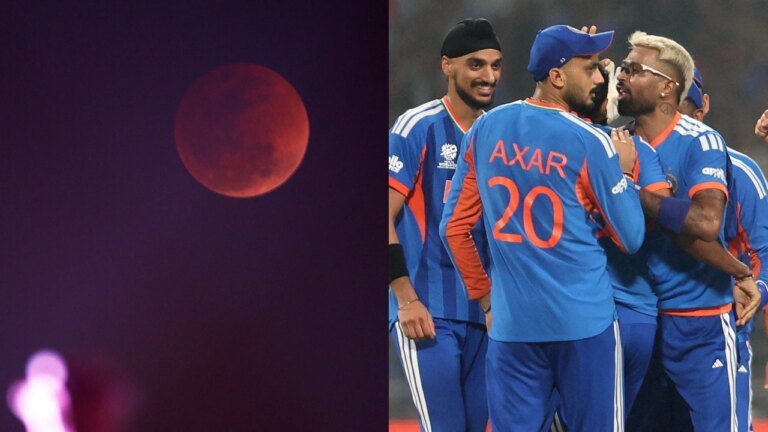 Lunar eclipse forces India to change practice time in Mumbai ahead of semi-finals