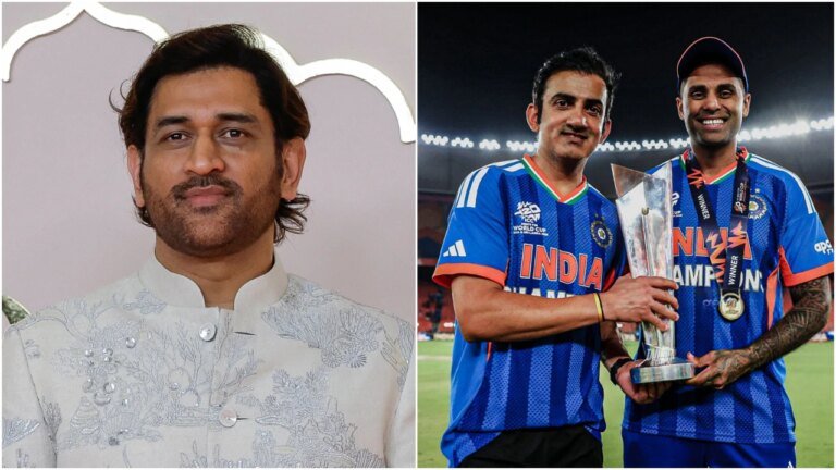 MS Dhoni broke his silence on Instagram and told Gambhir, “That smile looks great on you”