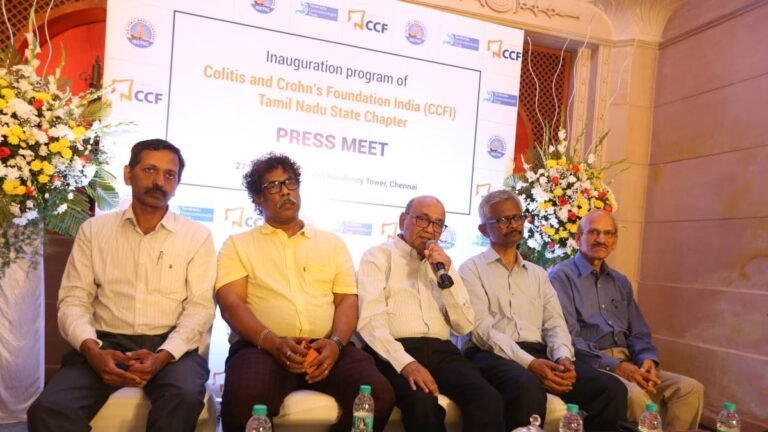 Colitis & Crohn’s Foundation launches Tamil Nadu chapter to raise awareness about IBD