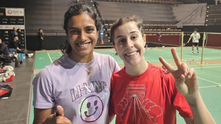 PV Sindhu pays heartfelt tribute as Carolina Marin retires: Total pain on court