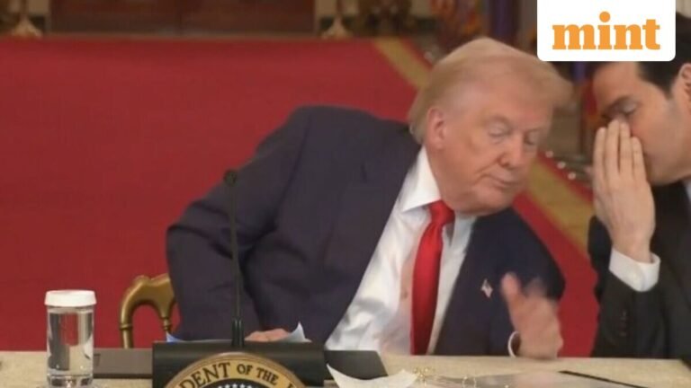 Follow | Trump Seemingly Ignores Sen. Ted Cruz, Whispers To Marco Rubio During White House Meeting | Today’s news