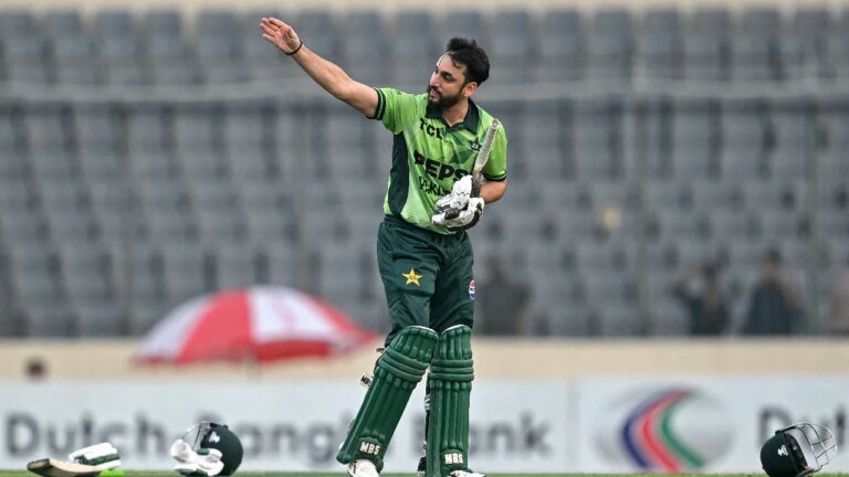 Salman Agha is reprimanded for his on-field rage after a controversial run-out
